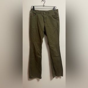 Ralph‎ by Ralph Lauren - Women’s Bootcut/Flare Army Green Chinos - Size 6